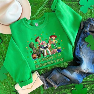 Toy Story Lucky Shirt, Toy Story St Patricks Day Shirt, Patricks Day Shirt, Disney St. Patrick Lucky Shirt, Retro St Patricks Shirt