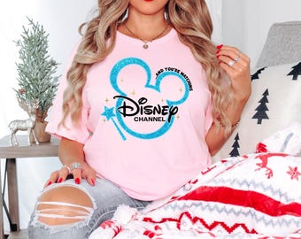 Retro Disney Channel Games Logo Classic Squad Matching Shirt, Disney Mickey Gaming Tee, Channel Games Team Shirt, Disneyland Family Gift