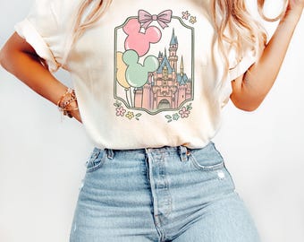 Magical Castle Shirt, Coquette Disney Castle Shirt, Disney Shirt, Magic Kingdom T-Shirt, Disney Trip Sweatshirt