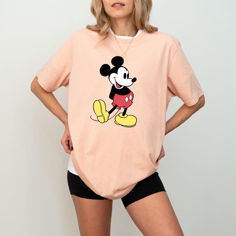 Disney Classic Mickey Mouse Pose Sweatshirt, Mickey Hoodie, Disneyland Holiday Vacation T-Shirt, Disney Retro T-Shirt image 4