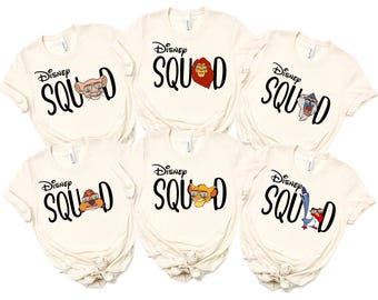 Disney Lion King Shirt, Hakuna Matata Shirt, Simba and Nala Shirt, Custom Disney Squad Shirt, Disney Family Shirt, Matching Disney Shirts