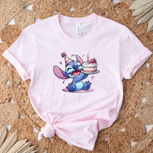 It's My Birthday Shirt, Stitch Birthday Shirt, Mickey Ear Birthday, Disneyland Birthday, Stitch Shirt, Happy Birthday, Birthday Party Tee image 2