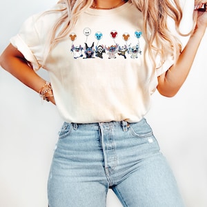 Halloween Stitch Shirt, Disney Stitch Sweatshirt, Stitch Matching Halloween, Spooky Season Stitch Shirt, Kids Halloween Stitch Family Tee image 1