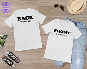 Front And Back Custom Shirt, Custom Shirt, Inspired Shirt, Custom Shirt, Inspired Text, Custom Text Shirt, Front and Back Personalized Shirt