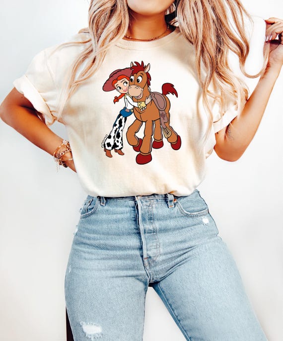 Vintage Disney Toy Story Jessie Bullseye Shirt, Toy Story Jessie and Bullseye Shirt, Disneyworld Shirts, Disney Family Shirts