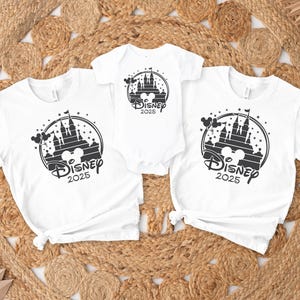 Disney Family Trip 2026 Shirts, Disney Family Vacation 2026 Shirt, Custom Disney Trip Shirts, Disneyland T-Shirt, Disney Group Tees image 5