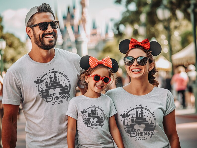 Disney Family Trip 2026 Shirts, Disney Family Vacation 2026 Shirt, Custom Disney Trip Shirts, Disneyland T-Shirt, Disney Group Tees image 4
