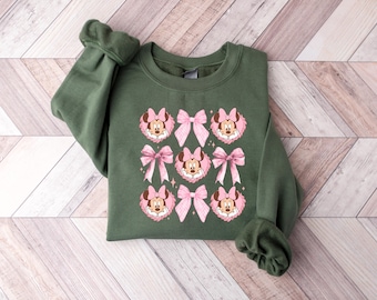 Pink Disney Minnie Shirt, Minnie Coquette Bow Shirt, Disney Minnie Shirt, Gift for her,Minnie Coquette Bow Shirt, Disney Minnie Shirt