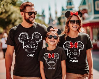 Customizable Mickey Shirt, Personalized Disney Minnie Shirt, Custom Disney Family Trip Shirt, Personalized Disney Kids Shirt, Mickey Kid tee