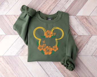Floral Mickey Head Shirt,Disney Floral Mouse Ears Shirt,Flower Mickey Shirt,Floral Minnie Disney Shirt,Cute Disney Gift,Disney Vacation Tee