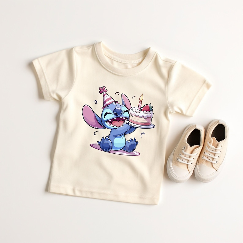 It's My Birthday Shirt, Stitch Birthday Shirt, Mickey Ear Birthday, Disneyland Birthday, Stitch Shirt, Happy Birthday, Birthday Party Tee image 1