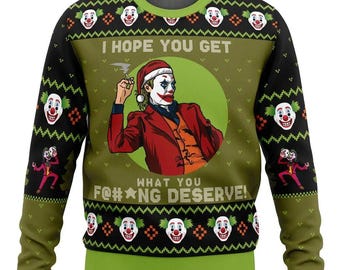 Joker sweater trui kleding geschenken sweatshirt