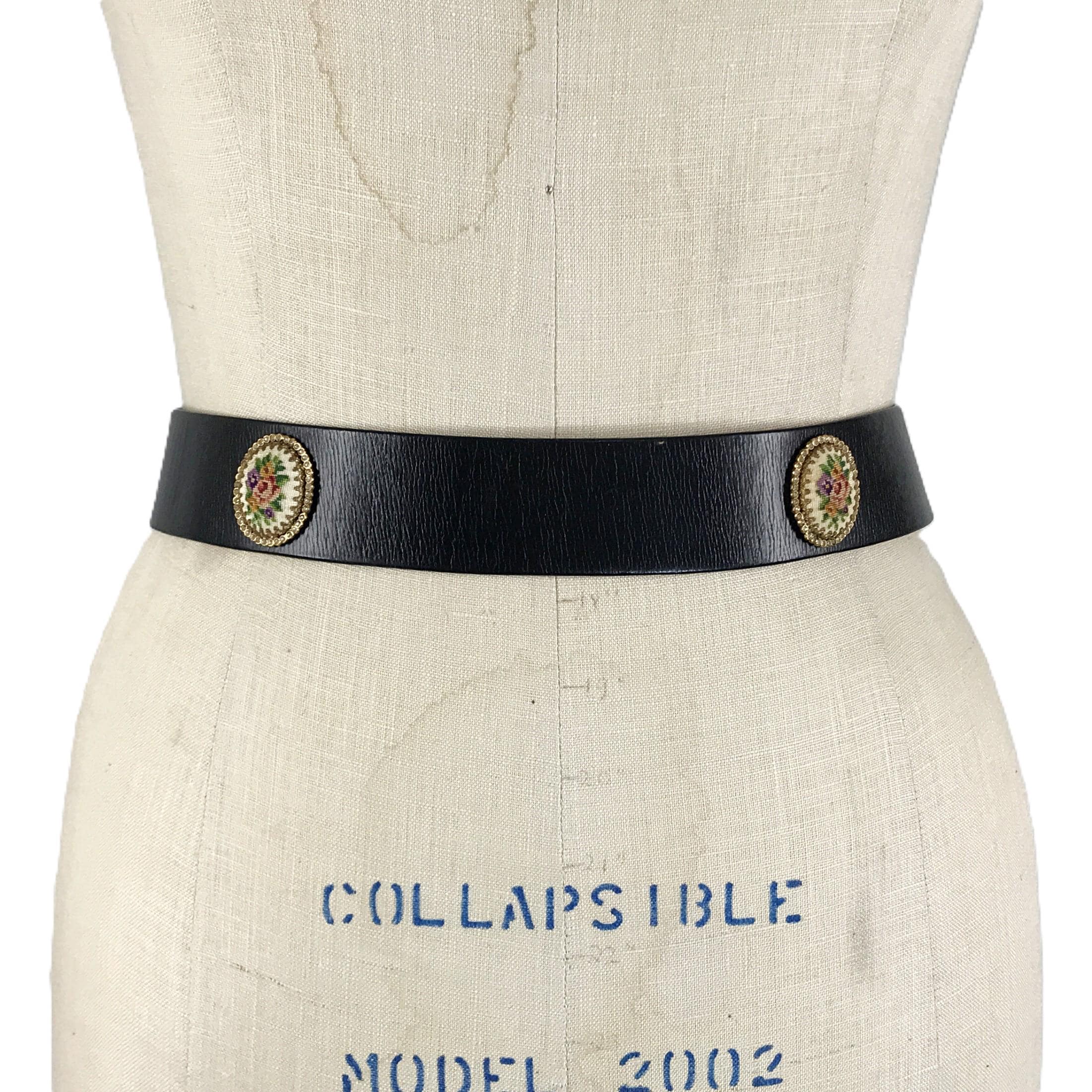 ANNE KLEIN For Calderon Brown Genuine Alligator Leather Belt VGUC 36”L ~ 2”W Calderon Belt - Etsy main image 4