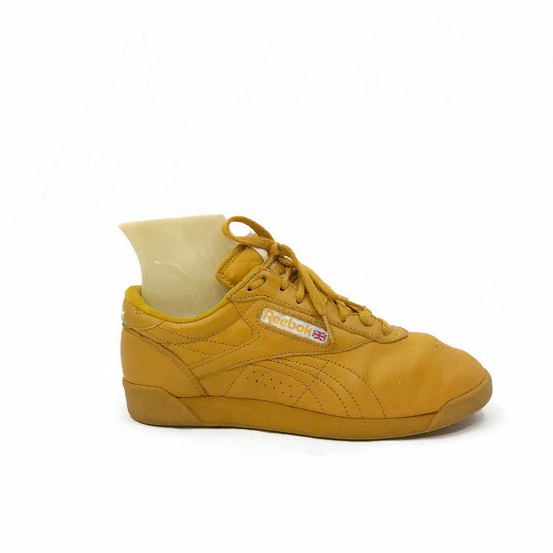 reebok classic mustard yellow