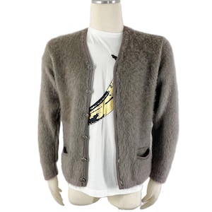 Kurt Cobain Mohair Cardigan - Etsy UK