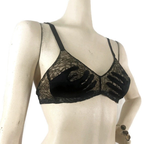 Vintage Bra 30s 40s Schiaparelli inspired surreal… - image 2