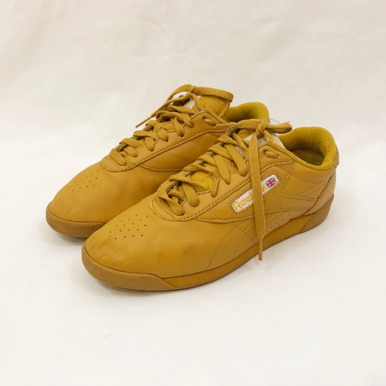 reebok jaune moutarde