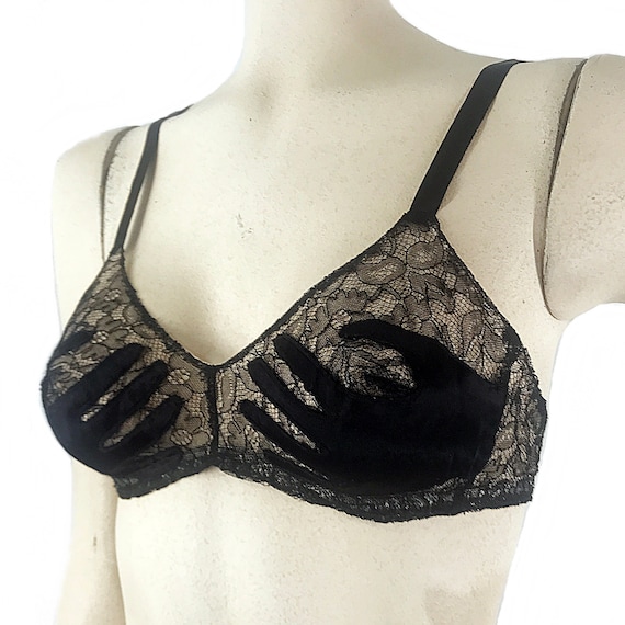 Vintage Bra 30s 40s Schiaparelli inspired surreal… - image 3