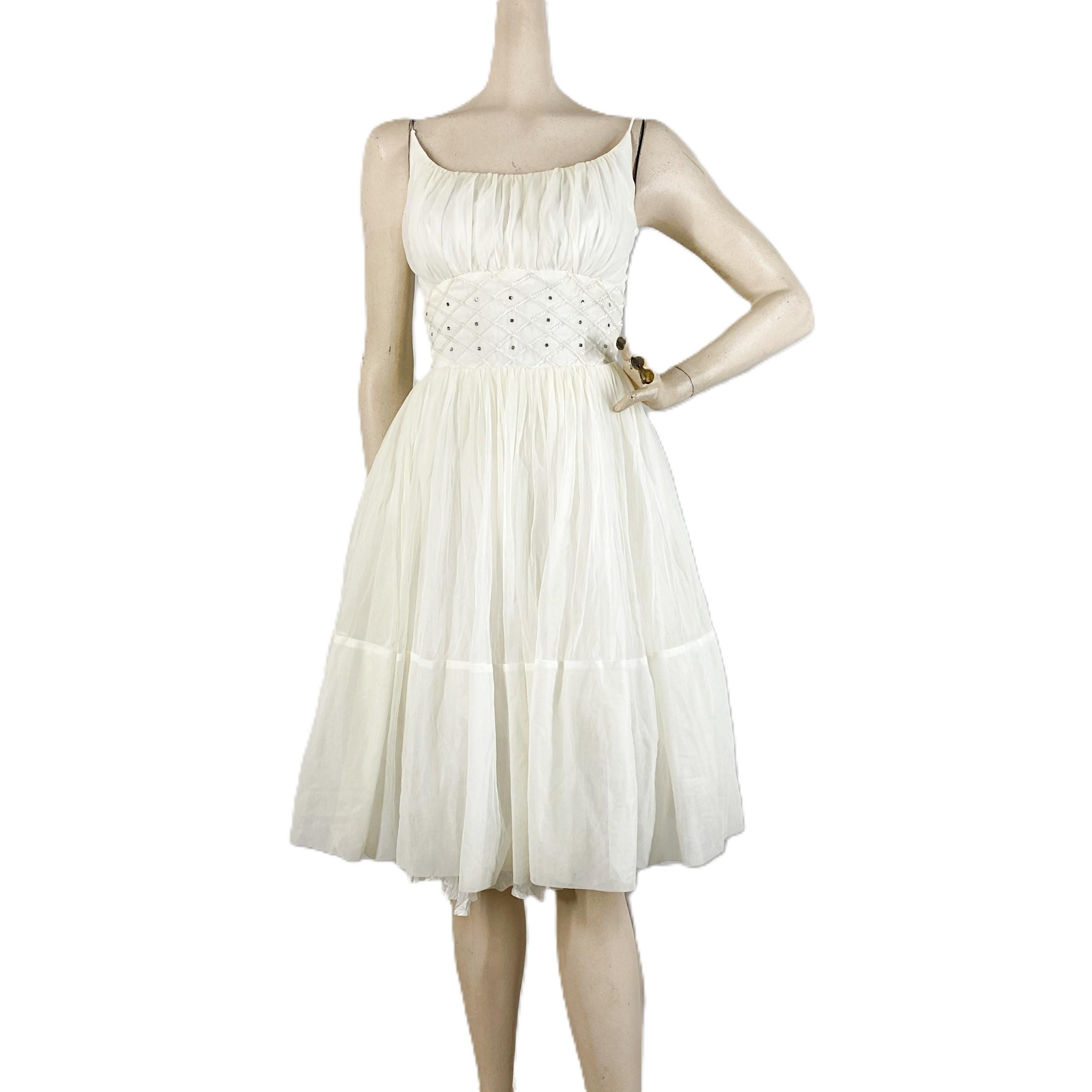 White Pin up Dress - Etsy Canada