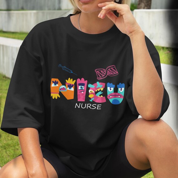 Baby Nursery Shirt Neonatal ICU Nurse Shirt, Nursing Student