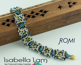 ROMI Beadwork Bracelet Pdf tutorial instructions for personal use only