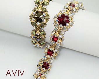 AVIV Swarovski Rivoli and GemDuo Bracelet tutorial Pdf for personal use only