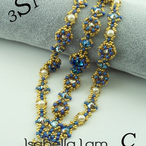 3S1 Rose Montee and Rivoli Stone Bracelet Tutorial - Etsy