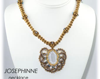 JOSEPHINE Pendant and Necklace Beadwork KIT