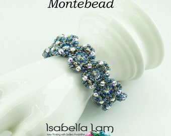 Montebead Rose Montee and Rivoli Bracelet Kit and Tutorial