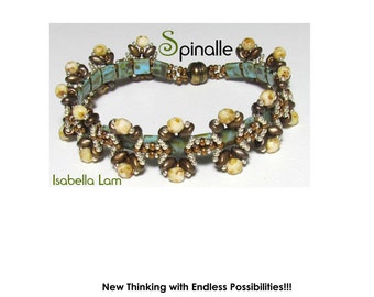 SPINALLE Tila and SuperDuo Beadwork Bracelet instructions for personal use only