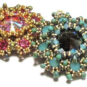 LORRO Pendant  PDF Beading tutorial with SuperDuo beads for personal use only