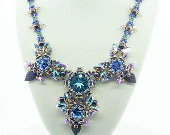 Queen of the Night  Necklace with New FIXER beads D.I.Y Beading Necklace KIT