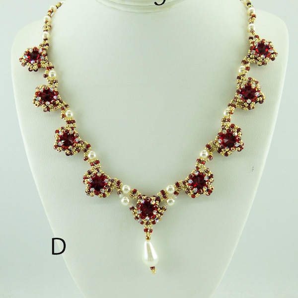 FREYA Austrian Crystal Rivoli Necklace Tutorial