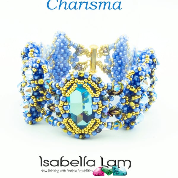 Charisma 2 crystal Rose Montee and Fancy oval stone bracelet Tutorial