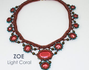 ZOE Swarovski Oval Fancy Stone and Rivoli Necklace D.I.Y KIT