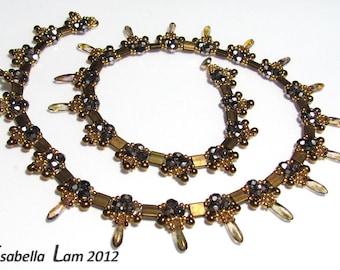 OSSOM NECKLACE Beadwork Exclusively PDF Beading tutorial for personal use only