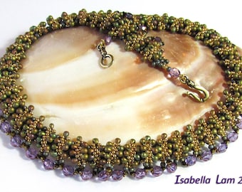 HERRI Beadwork Necklace Exclusively PDF Beading tutorial for personal use only