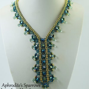 Aphrodites Sparrows Necklace Pdf tutorial instructions for personal use only image 4