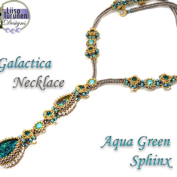 LIMITED QUANTITY Galactica Necklace Beading Kit.