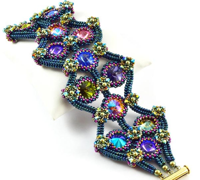 Saffron Bracelet Beading Kit Etsy