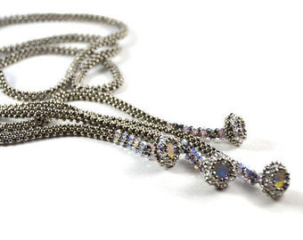 Bellatrix Necklace Silver Beading Kit