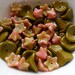 62 pcs olive and pink floral flower leaf beads- new beads destash bead supply - jewelry making lot