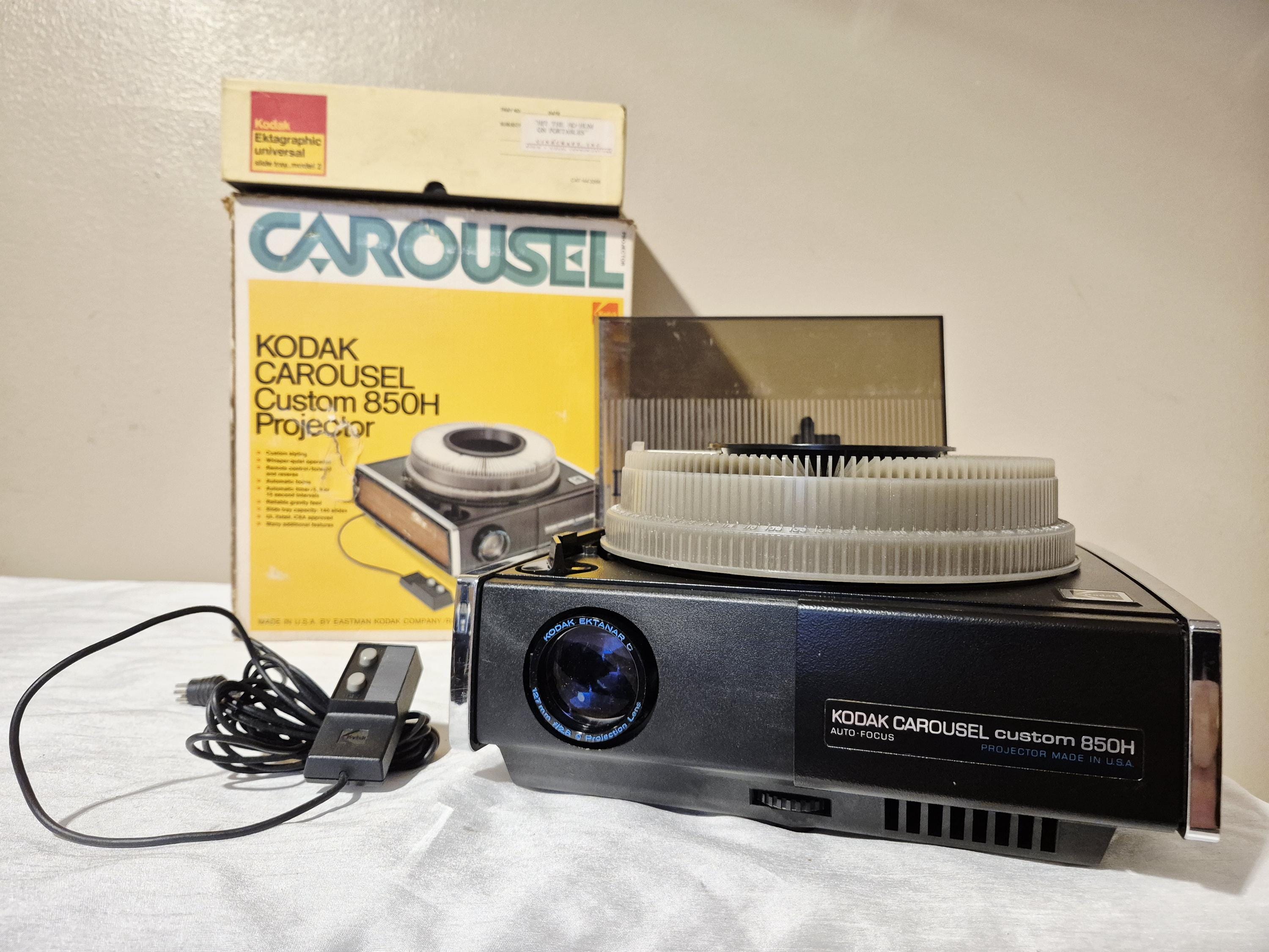 完全に機能するコダックカルーセルカスタム850Hスライド