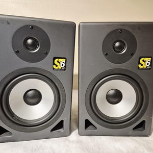 Pair (2) KRK ST6 Passive Studio Monitors 2-Way 100W 8-Ohm Speakers