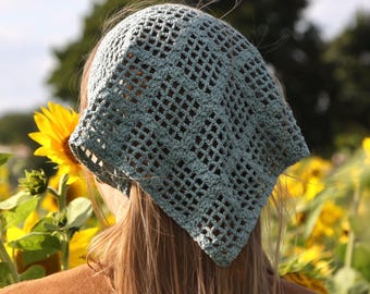 Crochet Headscarf Pattern | PDF Crochet Bandana