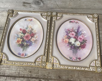 Pair of Lena Liu Timeless Treasures wall plates by Bradford Exchange.