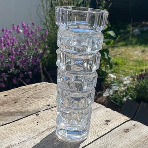 Vintage French Crytal D’arques Leaded Crystal Vase