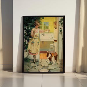 Retro stylish poster, Vintage Poster for Living Room, bedroom Poster,  Aesthetic Decor, Old style Poster, fashion retro art ,nostalgia style