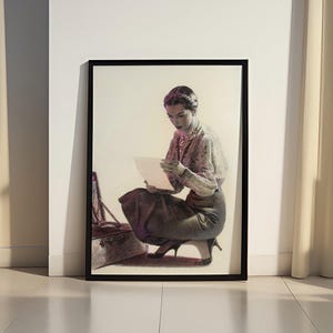 Retro stylish poster, Vintage Poster for Living Room, bedroom Poster,  Aesthetic Decor, Old style Poster, fashion retro art ,nostalgia style