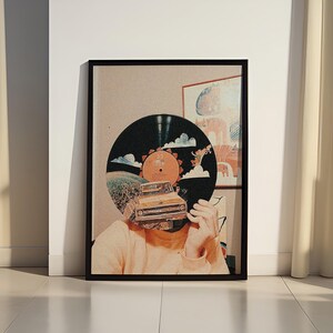 Retro stijlvolle poster, vintage poster, woonkamer, slaapkamer poster, winkeldecoratie, esthetisch decor, ongebruikelijke poster, mode retro poster